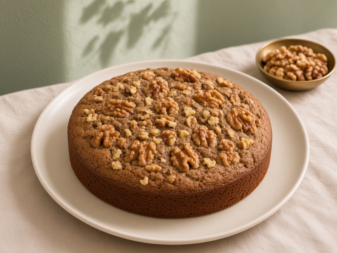 Coffee Walnut Cake